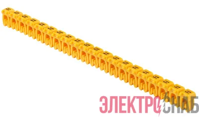 Маркер открытого типа KE 0.75-1.5кв.мм символ "N" (уп.200шт) IEK UMK-KE1-N