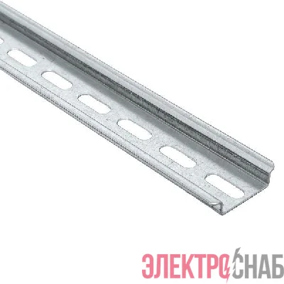 DIN-рейка перфорированная L600 1мм PROxima EKF adr1-6