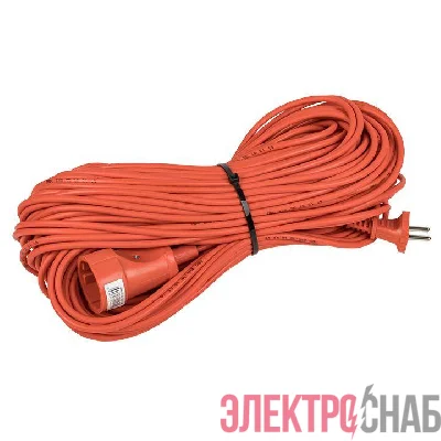 Удлинитель-шнур 1х50м без заземл. 10А IP20 Зевс 2.0 2.3кВт ПВС 2х0.75 PROxima EKF USB02-10-275-1-50