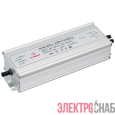 Блок питания ARPV-24300-A 24В 12.5А 300Вт IP67 метал. Arlight 023070(1)