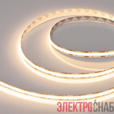 Лента светодиодная COB-X560-10mm 24V Warm 2700К 9.6Вт/м IP20 (уп.10м) Arlight 049061