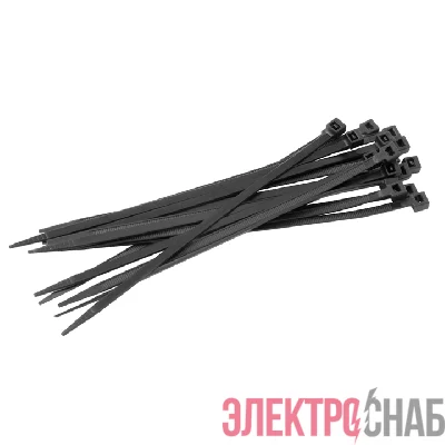 Хомут кабельный 3.6х250 нейл. черн. (уп.100шт) EKF plc-cb-3.6x250