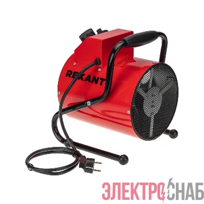 Пушка тепловая цилиндрическая подставка 3кВт Rexant 60-0002