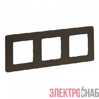 Рамка 3-м Inspiria бронз. IEK 673959