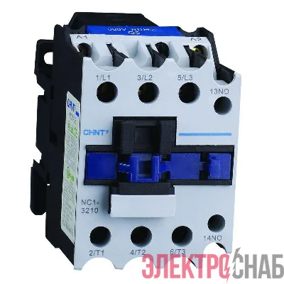 Контактор NC1-3210 32А кат. 400В AC 1НО AC-3 (R) CHINT 222066