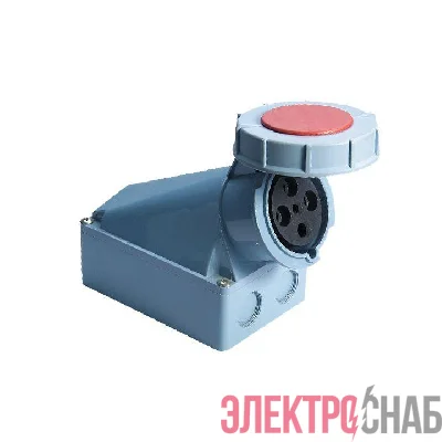Розетка стационарная наружная 1342 3Р+РЕ 63А 380В IP67 PROxima EKF ps-1342-63-380