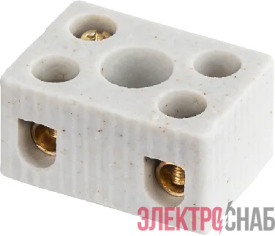 Колодка зажимная винтовая керамическая КЗВ 61 708 NTB-HCR-2-41/WH Navigator 61708