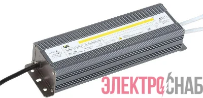 Драйвер LED ИПСН-PRO 5050 150Вт 12В блок-шнуры IP67 IEK LSP1-150-12-67-33-PRO