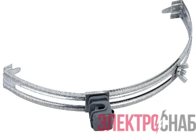 Держатель проводника кругл. 6-8мм для конька оцинк. сталь IEK ZDP80-11-4-68