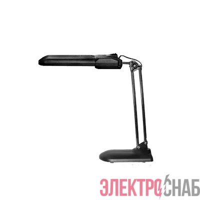 Светильник Дельта У настол. на подставке с ЭПРА 11Вт с лампой КЛЛ 2G7 черн. Трансвит 140