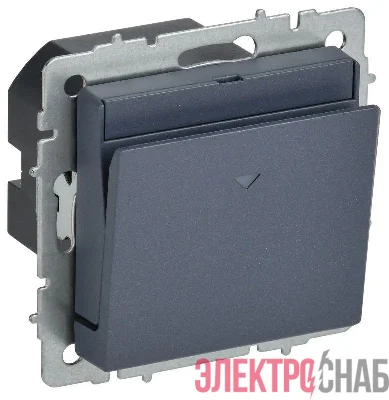 Выключатель карточный BRITE 30А ВС10-1-8-БрМ механизм маренго IEK BR-V11-0-10-K35