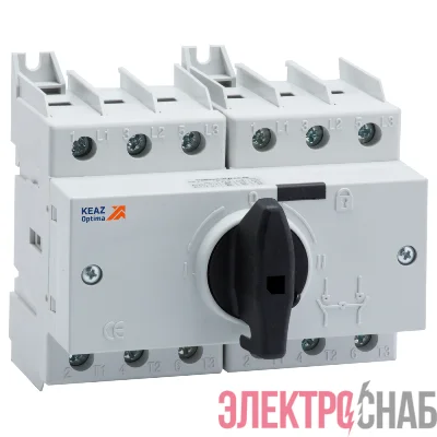 Выключатель-разъединитель реверсивный OptiSwitch DI-100-3C КЭАЗ 332083