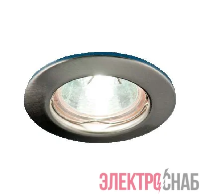 Светильник Sfera 51 0 06 штампов. неповорот. MR16 никель ИТАЛМАК IT8093