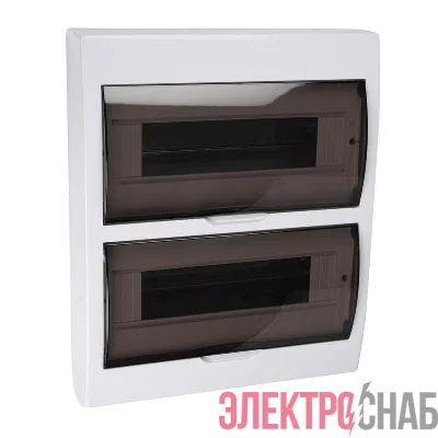 Бокс модульный накладной PDB/W 1024 WH (ЩРН-П-24) IP41 пластик. Pro JazzWay 5071698