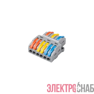 Клемма монтажная СМК PTC-3P 4236 450В 32А 0.08-2.5(4.0)кв.мм JazzWay 5074040