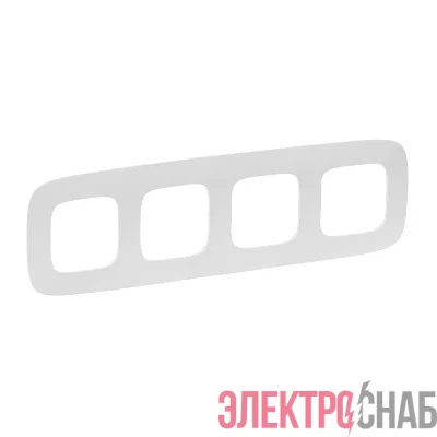 Рамка 4-м Valena Allure универсальная бел. Leg 754304