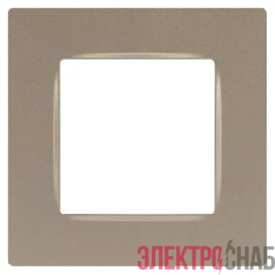 Рамка 1-м 12-5201-04 Классик шампань Эра Б0067795