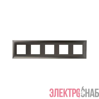 Рамка 5-м 10мод. Avanti "Серый жемчуг" DKC 4424900