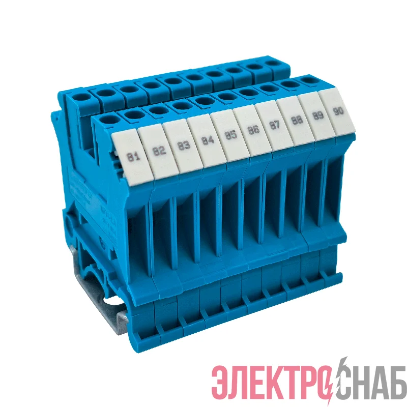 Маркировка клеммного ряда 31-40 Ш=6мм MTU-4M3140 (уп.100шт) ОВЕН 54741