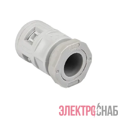 Коннектор для гофр. трубы 16мм (уп.50шт) Plast EKF kn-t-16