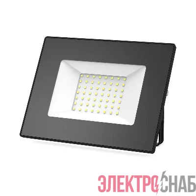 Прожектор светодиодный Elementary 50Вт 6500К IP65 4500лм 200-240В ДО черн. GAUSS 613100350