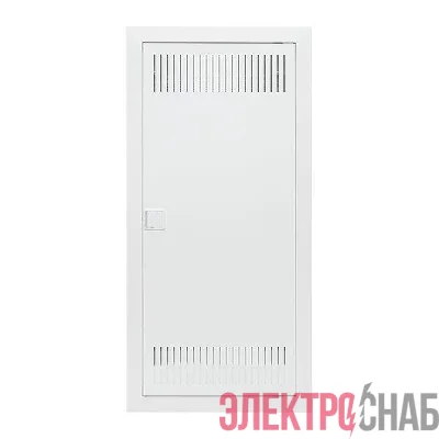 Щит комбинированный встраив. Nova 2 DIN-рейки + 2 монтаж. платы 4 габарит IP41 с метал. перфорированной дверью EKF nv-cb-pmd-2+2