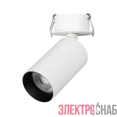 Светильник светодиодный SP-GABI-BUILT-FLAP-R50-9W Day4000 (WH 36 deg 230В) IP40 металл Arlight 049930