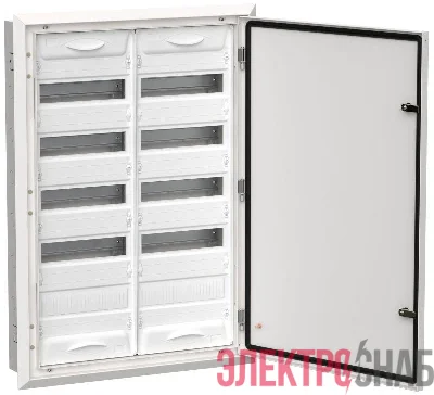 Корпус ЩРв-120 (2х60) TITAN 5 880х625х130 IP31 бел. метал. IEK TI5-50-V-2X060-31
