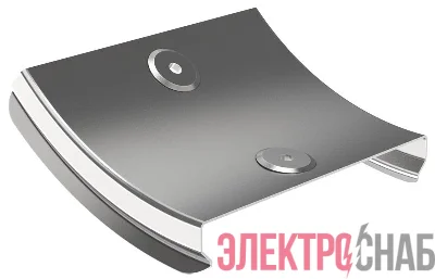 Крышка угла плавного 45град. тип В10 ESCA 100мм IEK CPV51D-0-45-100-08