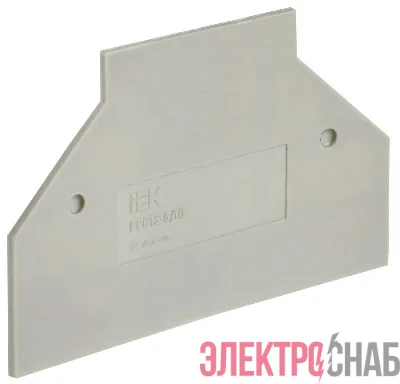 Разделитель малый ARMAFIX для CTS 6/10кв.мм сер. IEK YCT10-00-K03-006-PP