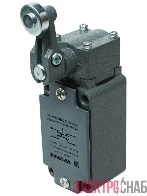 Выключатель путевой ВП 15К-21Б-231-54 У2.8 IP54 рычаг с роликом прямого действия Электротехник ET004427