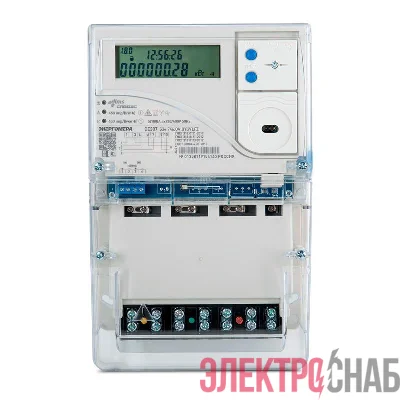 Счетчик CE307 S34.746.OA.QYUVLFZ SPds RS-485 3ф многотариф. Энергомера 101004007013543
