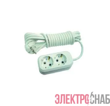 Удлинитель 2х5м с заземл. 16А IP20 Makel MGP114