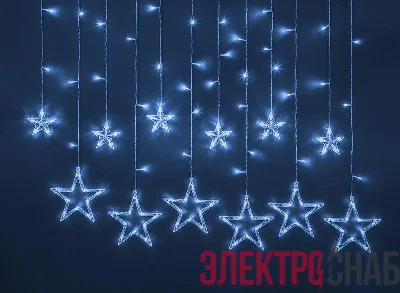 Гирлянда 93 681 NGF-D025-04 (бахрома звезды B 138 2.5х0.6м IP20 TR) Navigator 93681