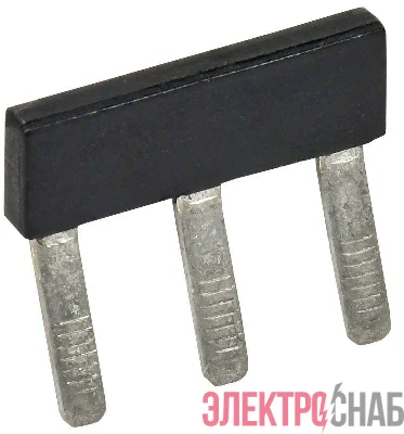 Перемычка гребенчатая для CTS-F 4кв.мм 3PIN IEK YCT14-00-K03-004-EC-3P