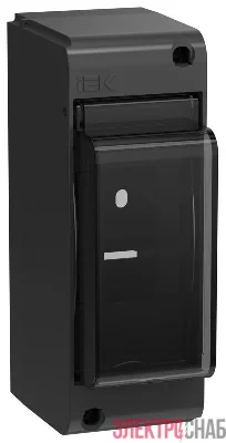 Корпус КМПн-2 UNION Mini IP30 пластик. черн. IEK UIM-KP72-N-02-20-K02