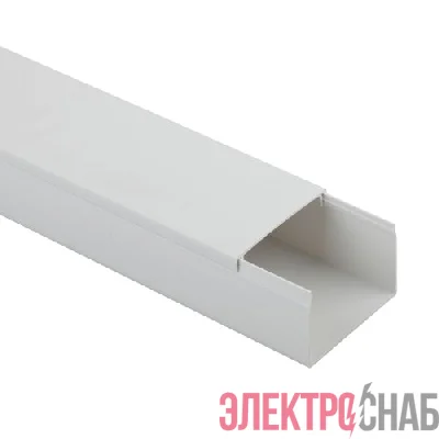 Кабель-канал 60х40 L2000 бел. KK-W-60-40 Эра Б0031138