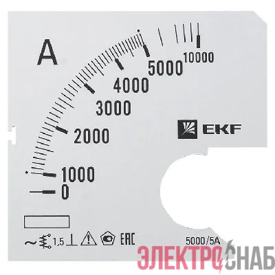 Шкала сменная для A961 5000/5А-1.5 PROxima EKF s-a961-5000