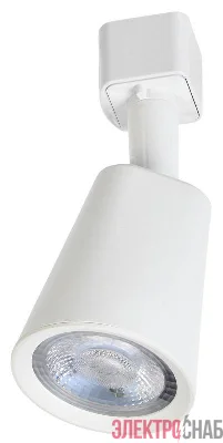 Светильник светодиодный трековый ДТО 1403 10Вт 4000К однофазный 50град. бел. IEK LT-DSO0-1403-10-40-K01