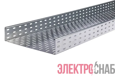 Лоток листовой перфорированный 85х400 L3000 сталь 0.9мм LKS 840 FT RU гор. оцинк OBO 6837594