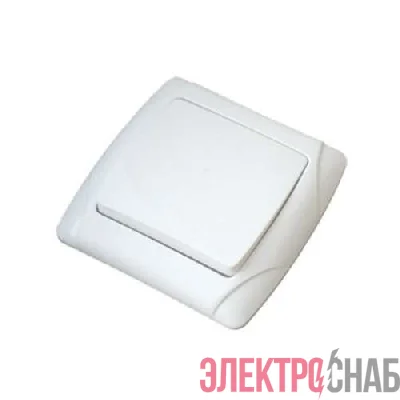 Выключатель 1-кл. СП Маргарита 10А IP20 бел. UNIVersal М0021