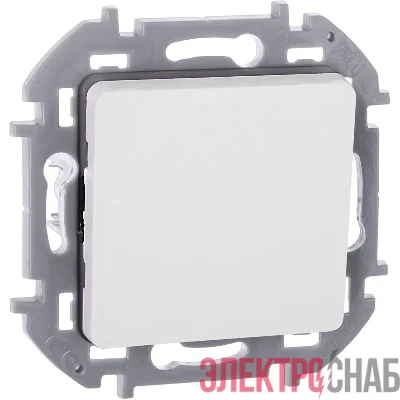 Выключатель кнопочный Inspiria 6А 250В без фиксации НО/НЗ механизм бел. IEK 673690