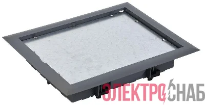 Лючок напольный ONFLOOR закрытый (глухая крышка) PRIMER IEK PM-LN10-00-K03