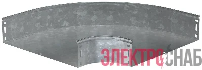 Угол для лотка плавный 90град. 500х80 Г01 ESCA HDZ IEK CPG01-0-90-080-500-HDZ