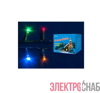 Гирлянда LED с контроллером ULD-S0280-020/DTA MULTI IP20 20 диодов 2.8 м разноцвет. провод прозр Uniel 07916
