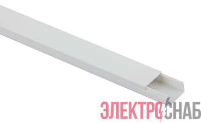 Кабель-канал 20х10 L2000 бел. Эра Б0031132