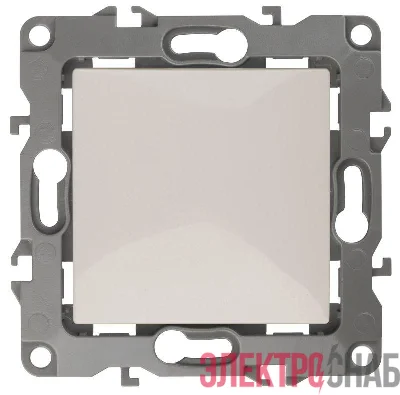 Механизм переключателя 1-кл. СП Эра12 10А IP20 12-1103-02 250В 10AX сл. кость Эра Б0014640