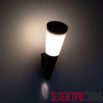 Светильник светодиодный ERAFS012-09 "Факел" 1LED RGB уличный настенный на солнечн. батарее Эра Б0057596