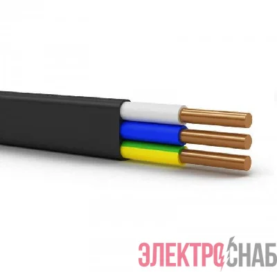 Кабель ВВГ-Пнг(А)-LS 3х10 ОК (N PE) 0.66кВ (м) Энергокабель ЭК000037837