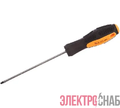 Отвертка шлицевая SL3 100мм Вихрь 73/6/2/7